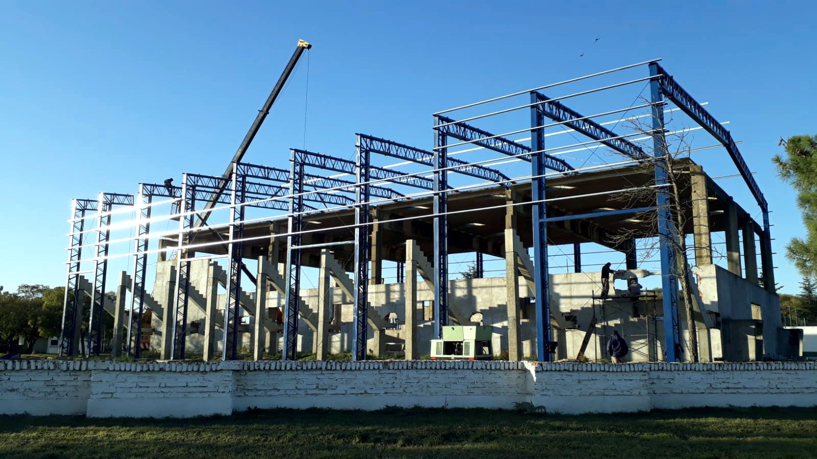 Construcción edilicia realizada por Talleres Irrazabal